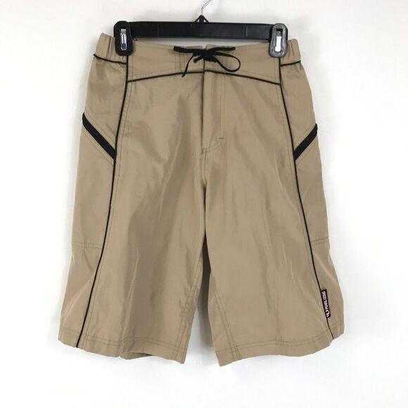 Pearl Izumi Cycling Board Shorts Men's Small Tan Outdoor Summer Casual - Picture 1 of 14